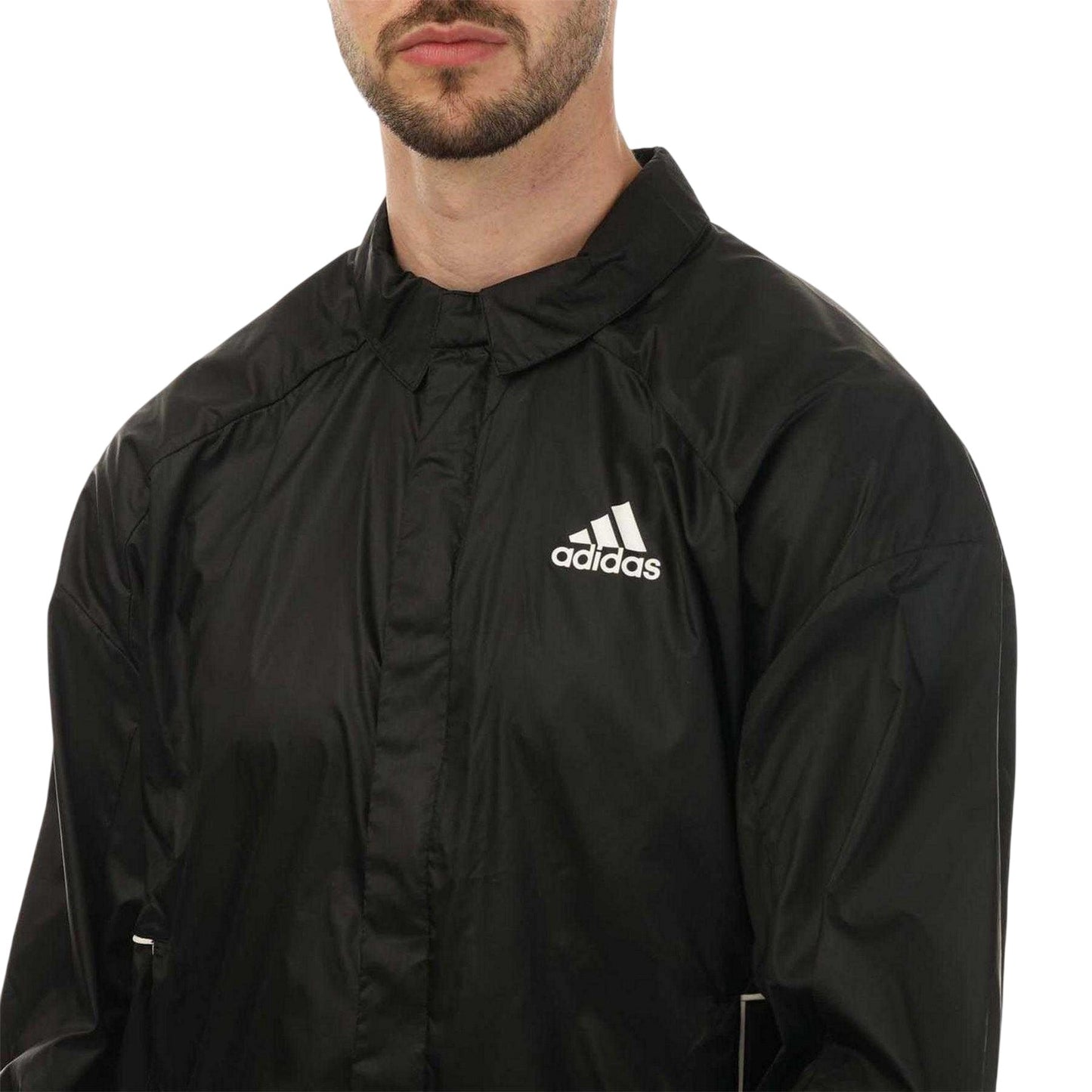Black - Lifestyle - Adidas Mens Traveer WIND RDY Wind Jacket