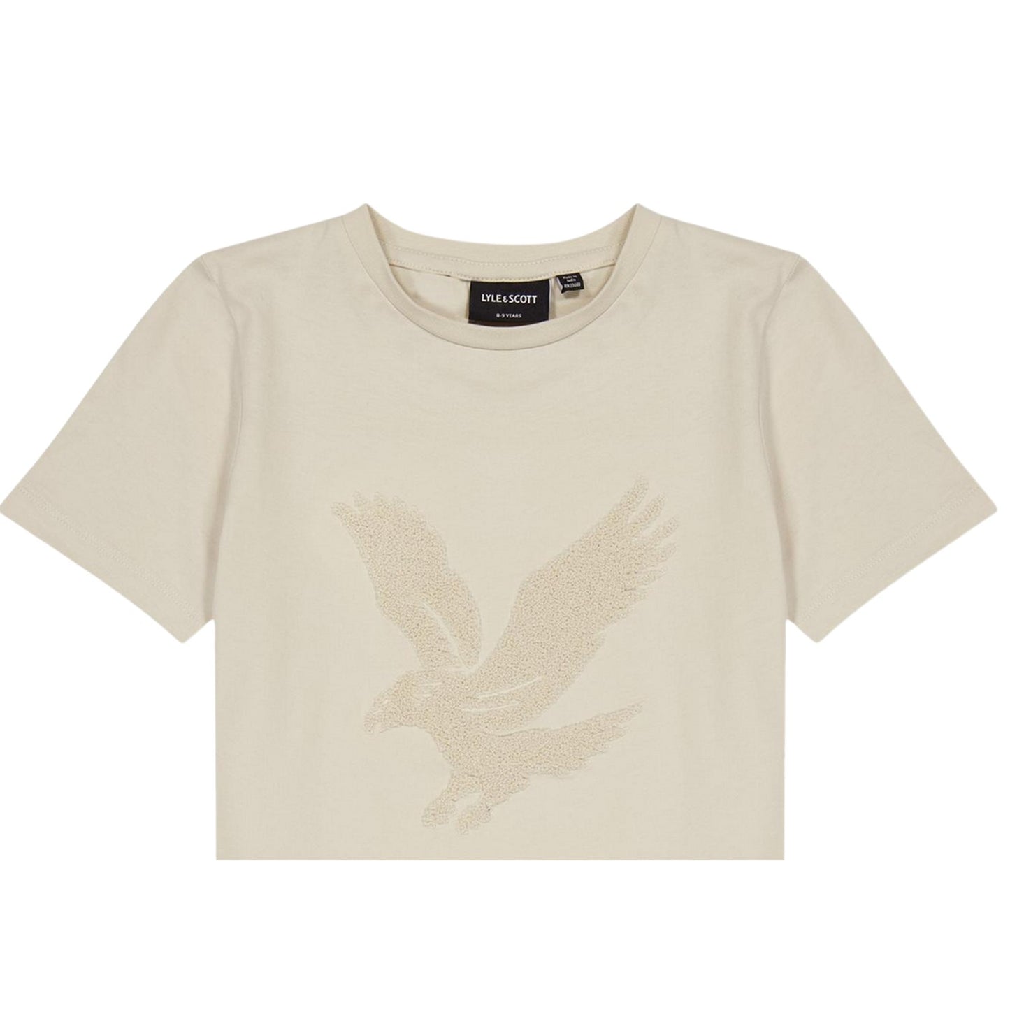 Putty - Side - Lyle & Scott Childrens-Kids Big Logo Regular T-Shirt