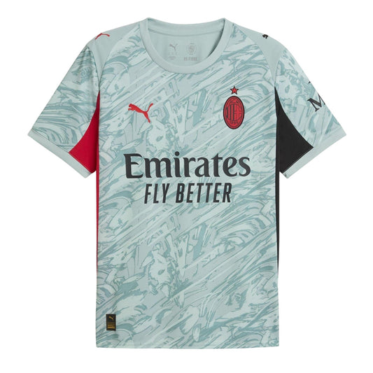 Mint Green - Front - Puma Mens 25-26 AC Milan Goalkeeper Jersey