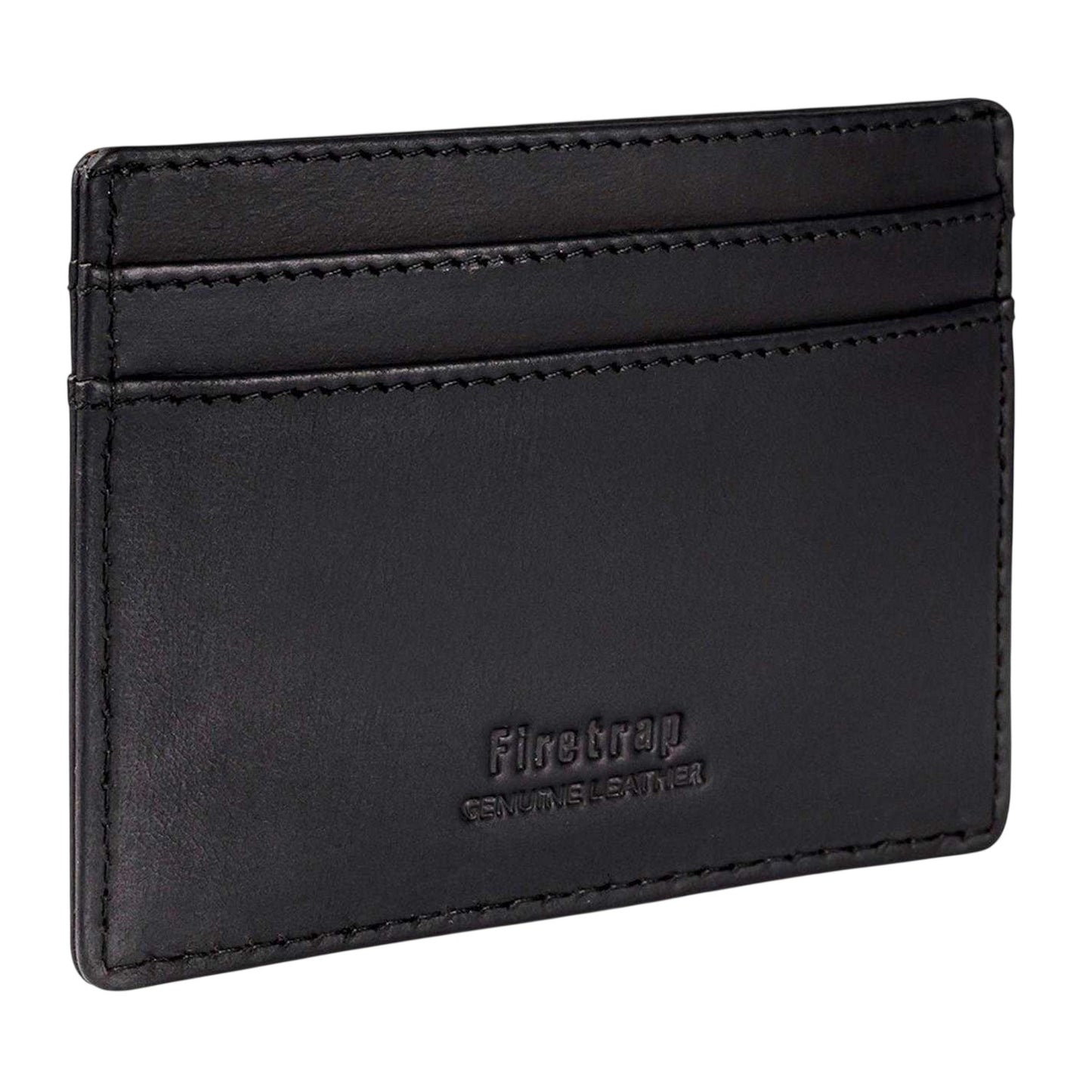 Black - Lifestyle - Firetrap Leather Card Holder