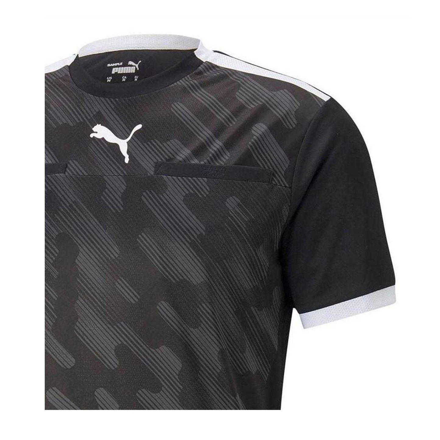 Black - Side - Puma Mens TeamLIGA Referee Jersey