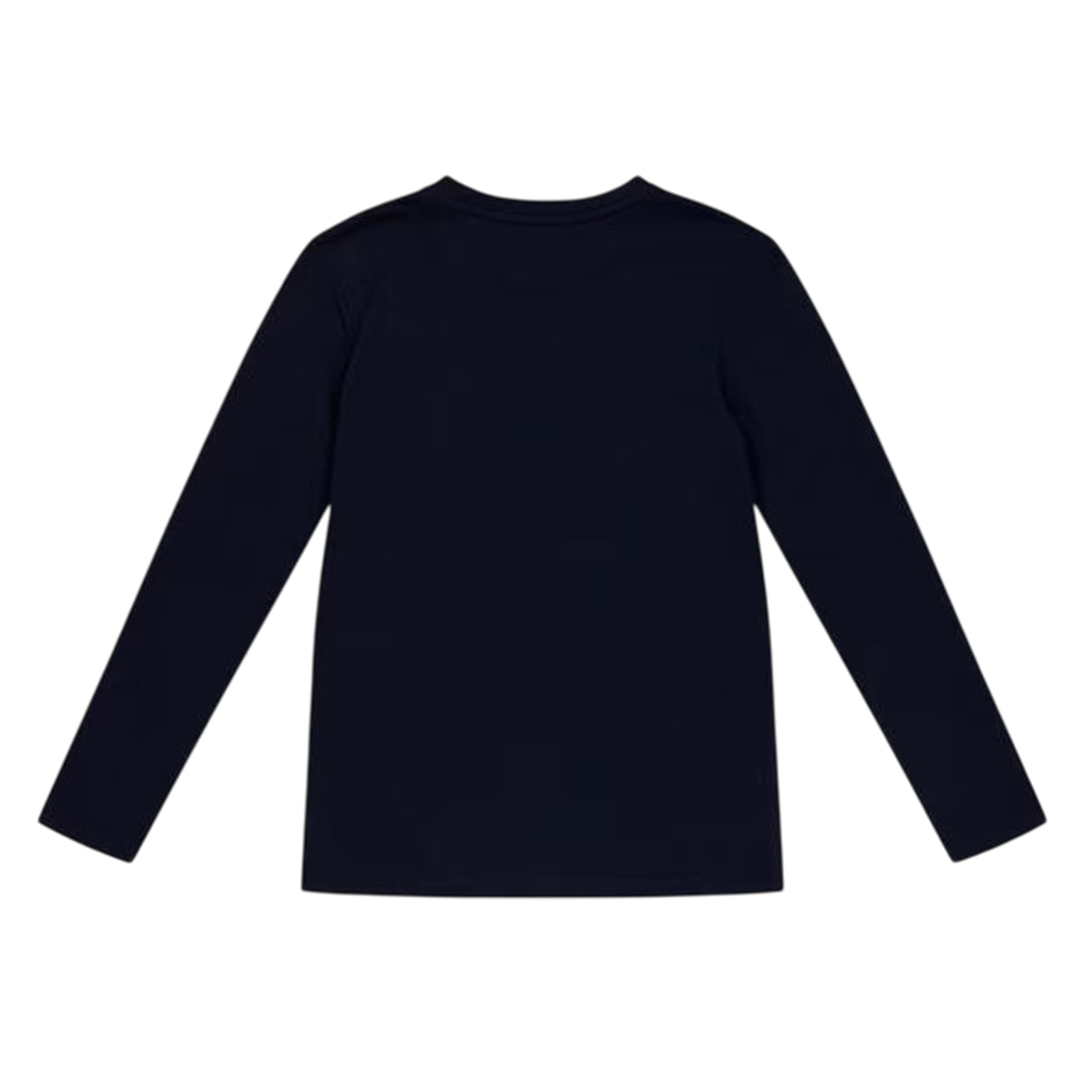 Navy Blazer - Back - Farah Childrens-Kids Embroidered Crew Neck Long-Sleeved T-Shirt