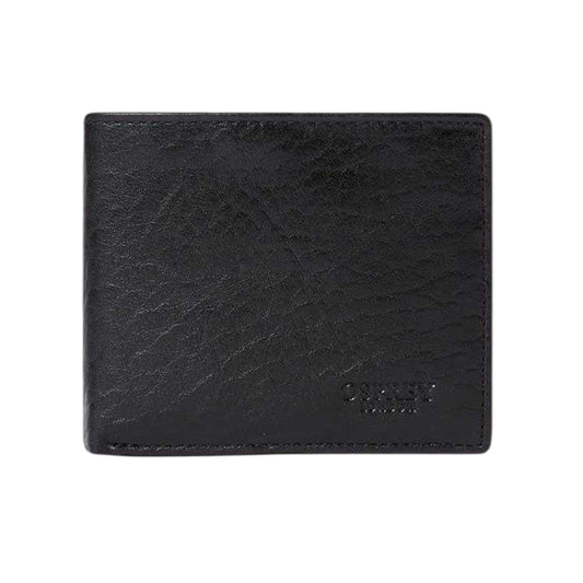 Black - Front - Osprey Highland Leather Wallet