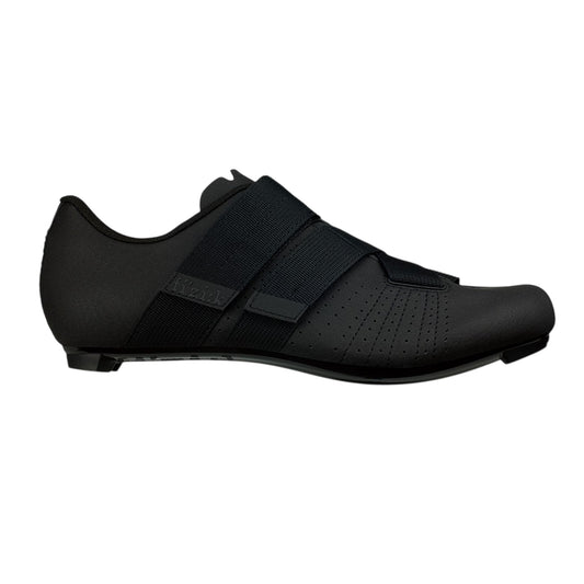 Black - Front - Fizik Womens-Ladies R5 Temp Low Cut Flat Trainers