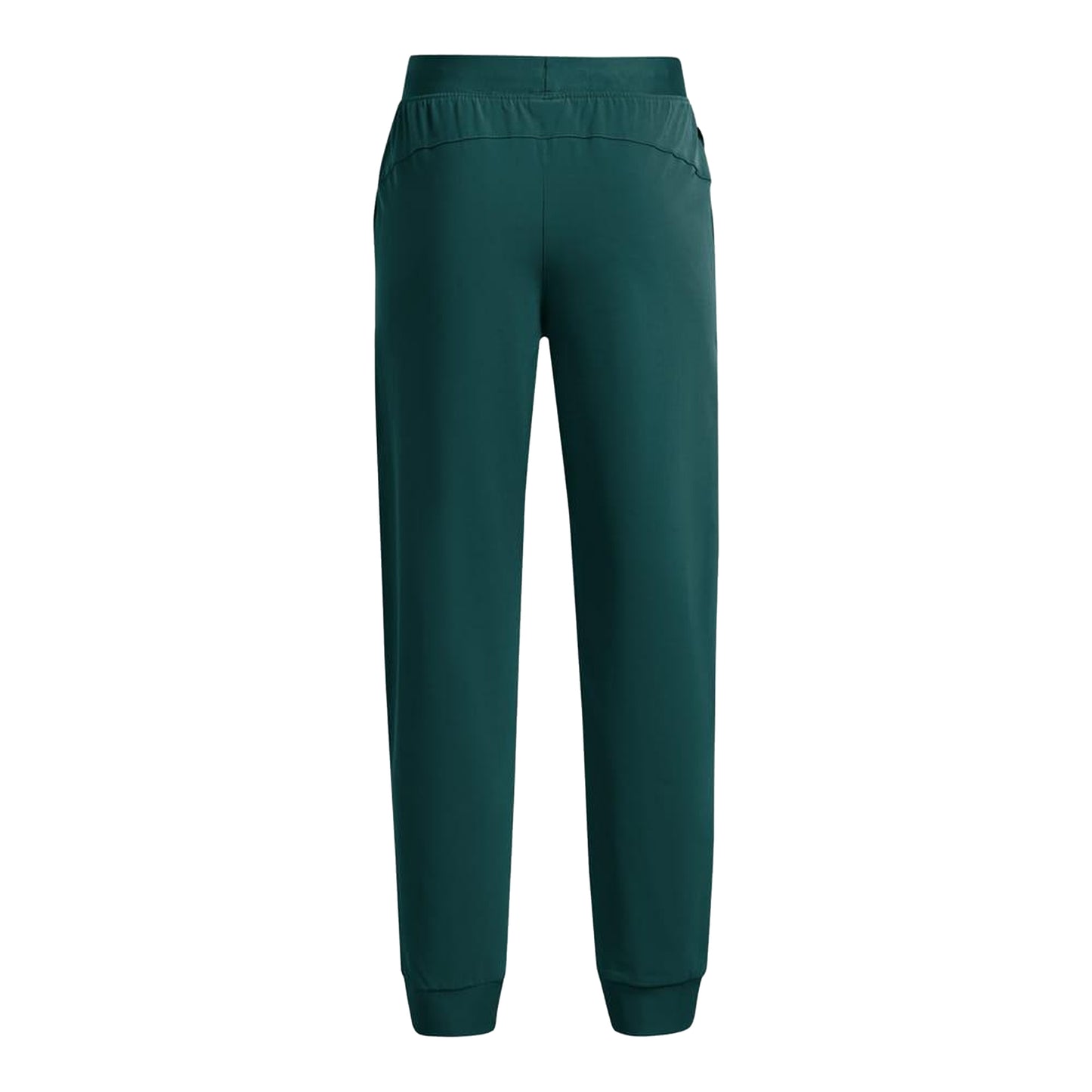 Blue - Back - Under Armour Childrens-Kids 4 Way Stretch Woven Jogging Bottoms
