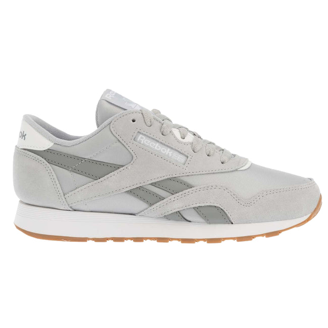 Grey - Back - Reebok Mens Classic Suede Trainers