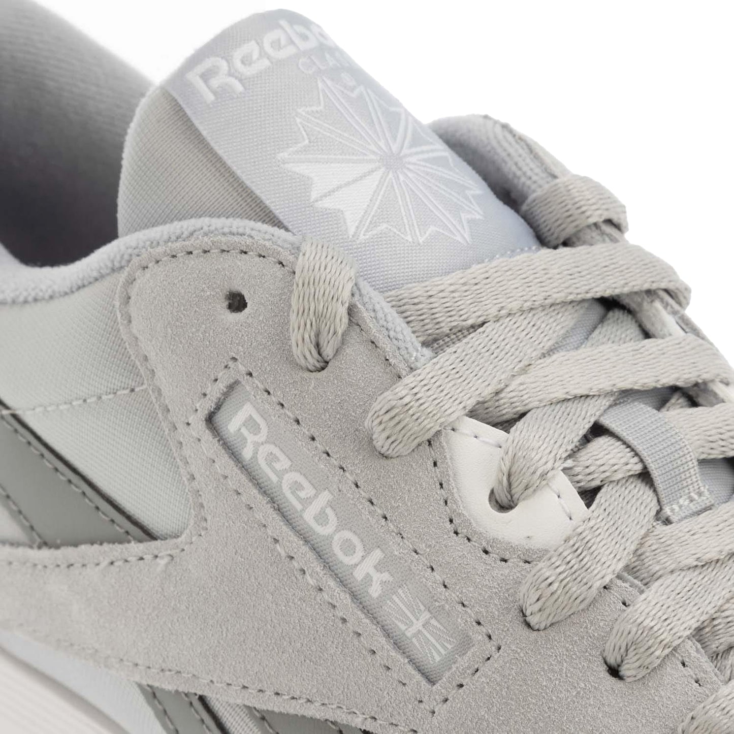 Grey - Lifestyle - Reebok Mens Classic Suede Trainers
