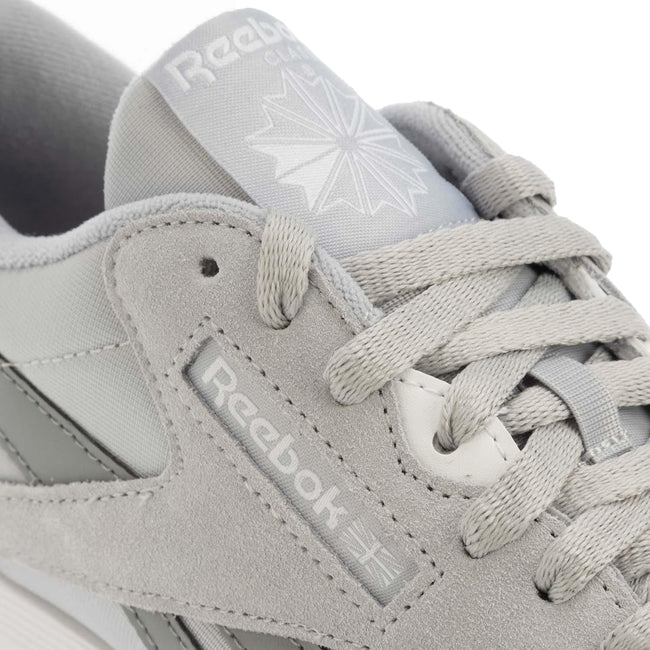 Grey - Lifestyle - Reebok Mens Classic Suede Trainers