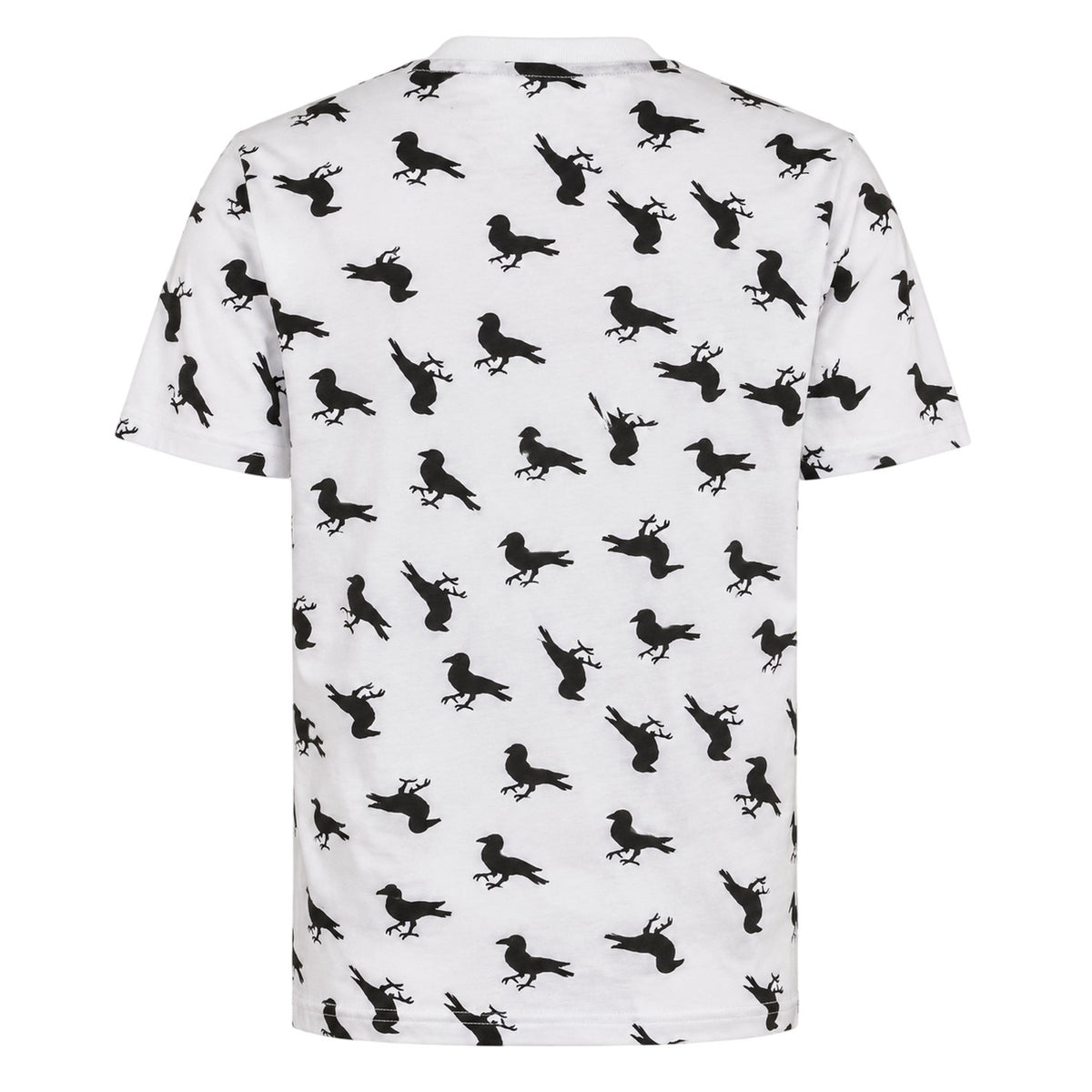 White - Back - Modern Amusement Mens Dogtown Crow All-Over Print Regular T-Shirt