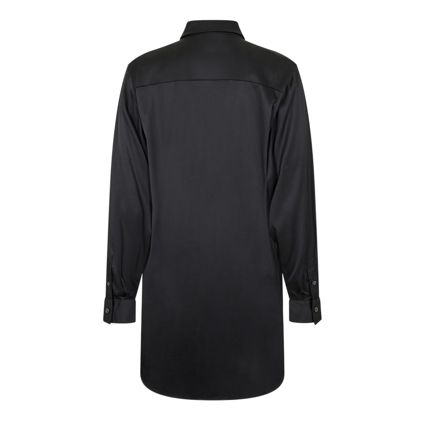 Black - Back - Diesel Womens-Ladies Regular Shirt Dress