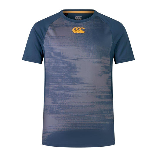 Navy - Front - Canterbury Childrens-Kids Vapodri Training T-Shirt