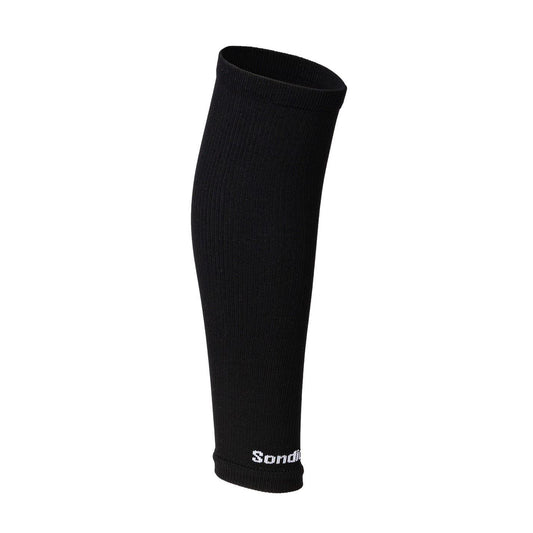 Black - Front - Sondico Childrens-Kids Elite Football Ankle Sleeve (Pack of 1)