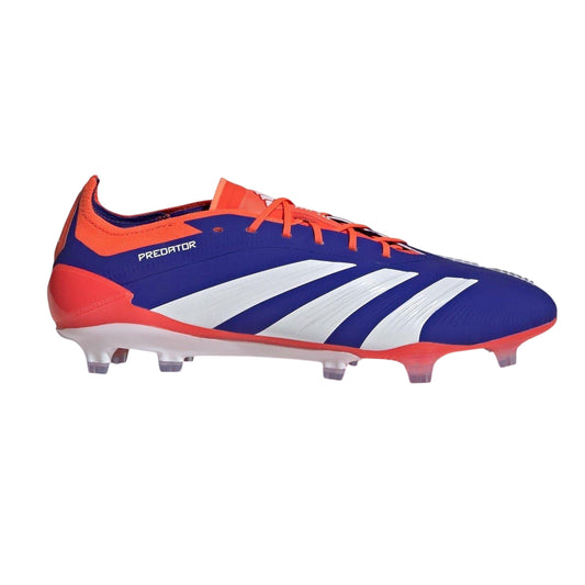 Lucid Blue - Front - Adidas Womens-Ladies Predator Elite Closed Toe Football Boots