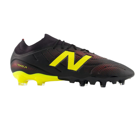 Black-Sun - Front - New Balance Mens Tekela Team Low FG V5 Firm Ground Football Boots