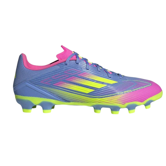Blue - Front - Adidas Mens F50 League Striped Football Boots