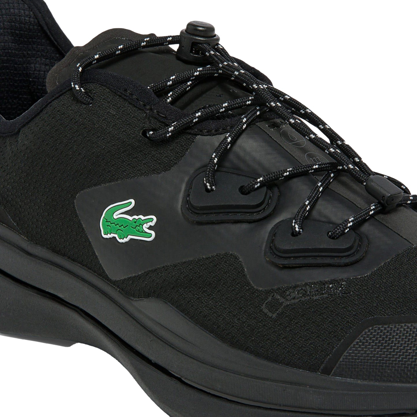 Black - Pack Shot - Lacoste Mens Run Spin Ultra Trainers