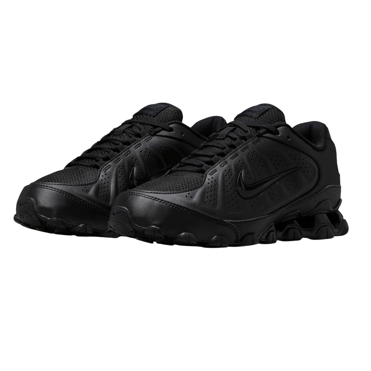 Triple Black - Lifestyle - Nike Womens-Ladies Reax Swoosh Trainers
