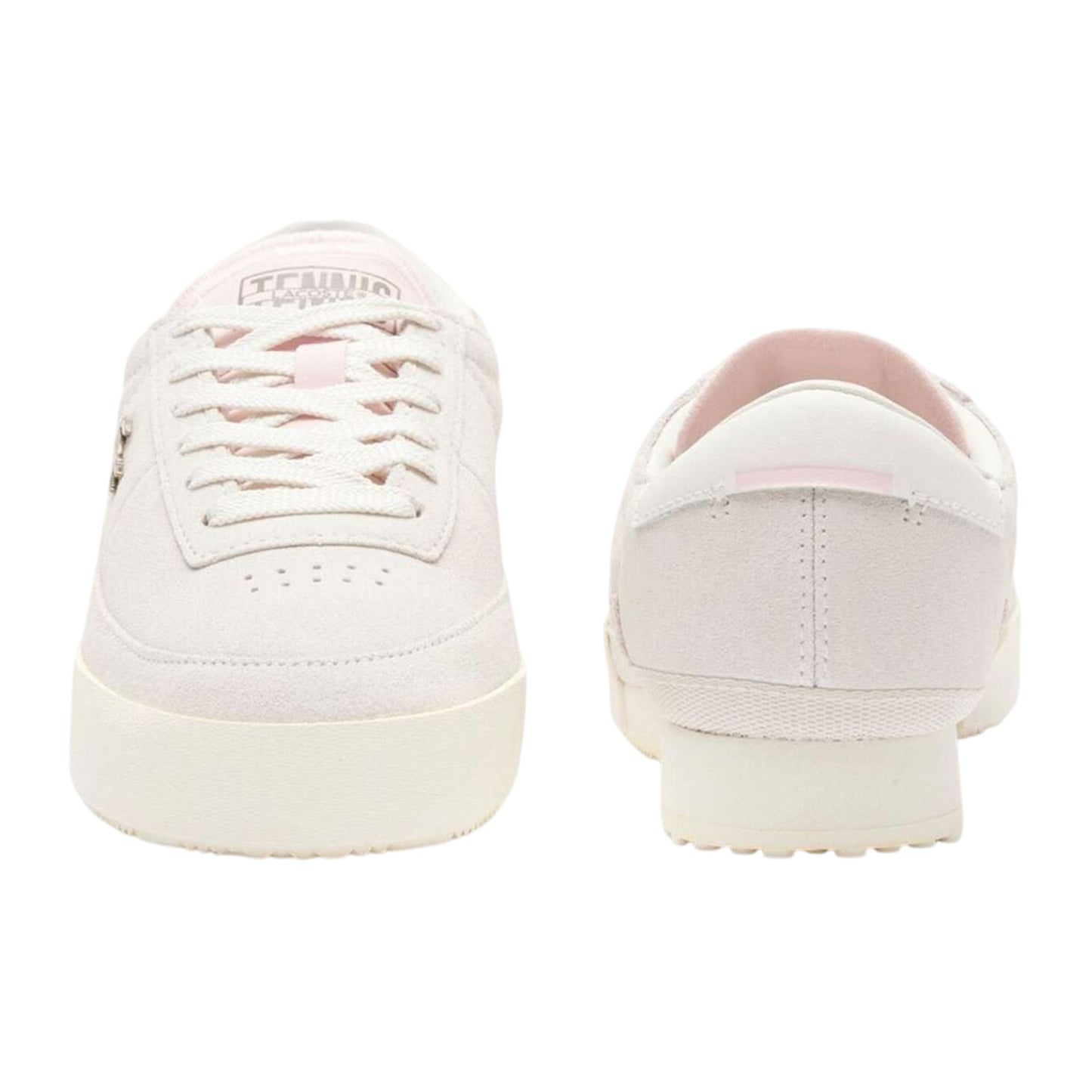 Off White - Lifestyle - Lacoste Womens-Ladies L003 Neo Suede Chunky Sole Trainers