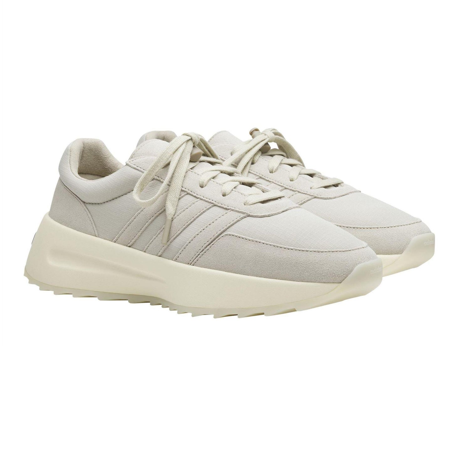 Sesame - Lifestyle - Adidas Womens-Ladies Textile Athletic Trainers