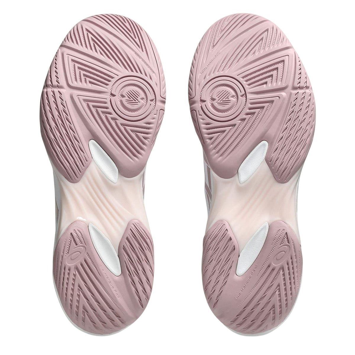 White-Pink - Lifestyle - Asics Womens-Ladies Rocket 12 Netball