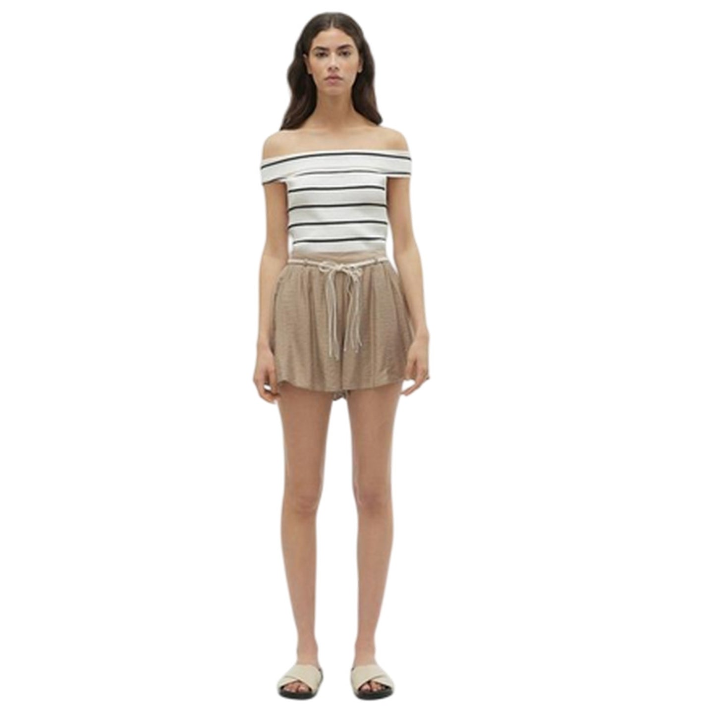 Birch - Pack Shot - Vero Moda Womens-Ladies Willow T-Shirt