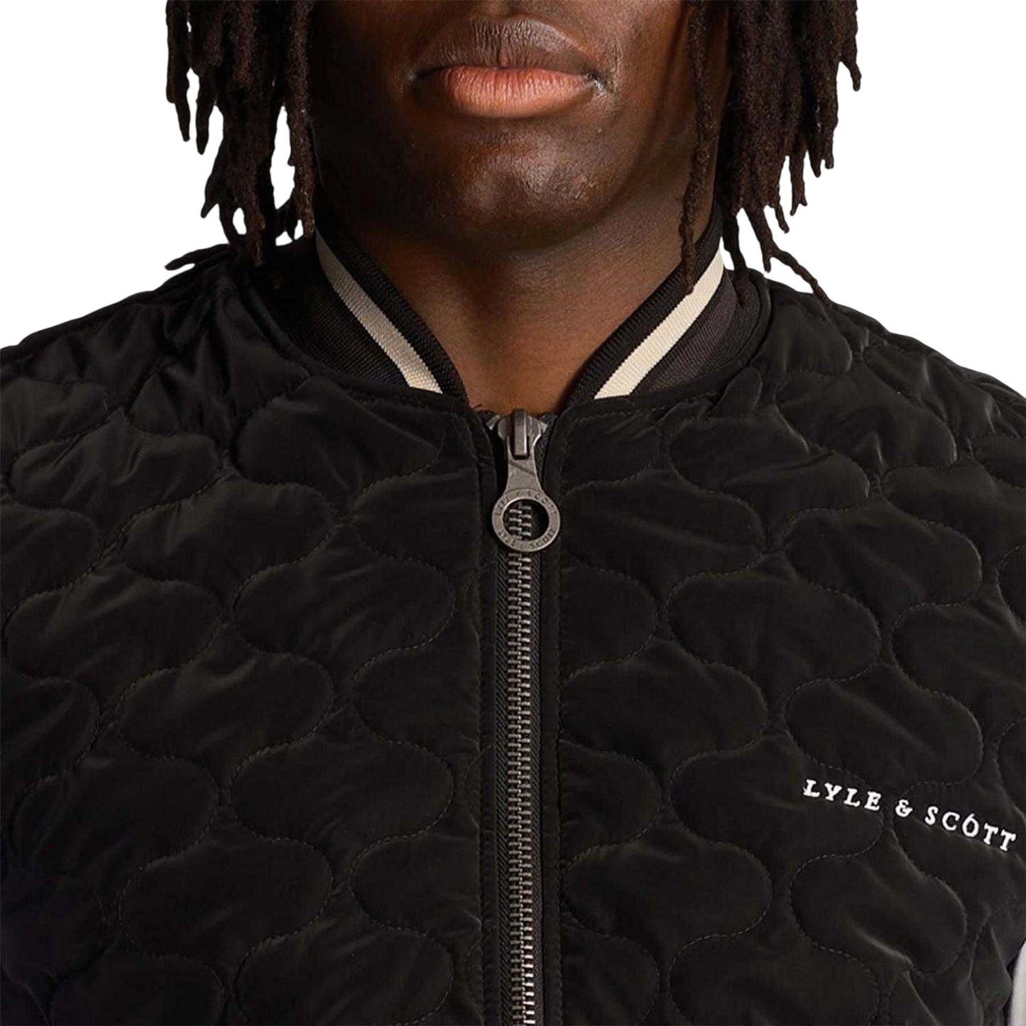 Black - Lifestyle - Lyle & Scott Mens Polyester Gilet