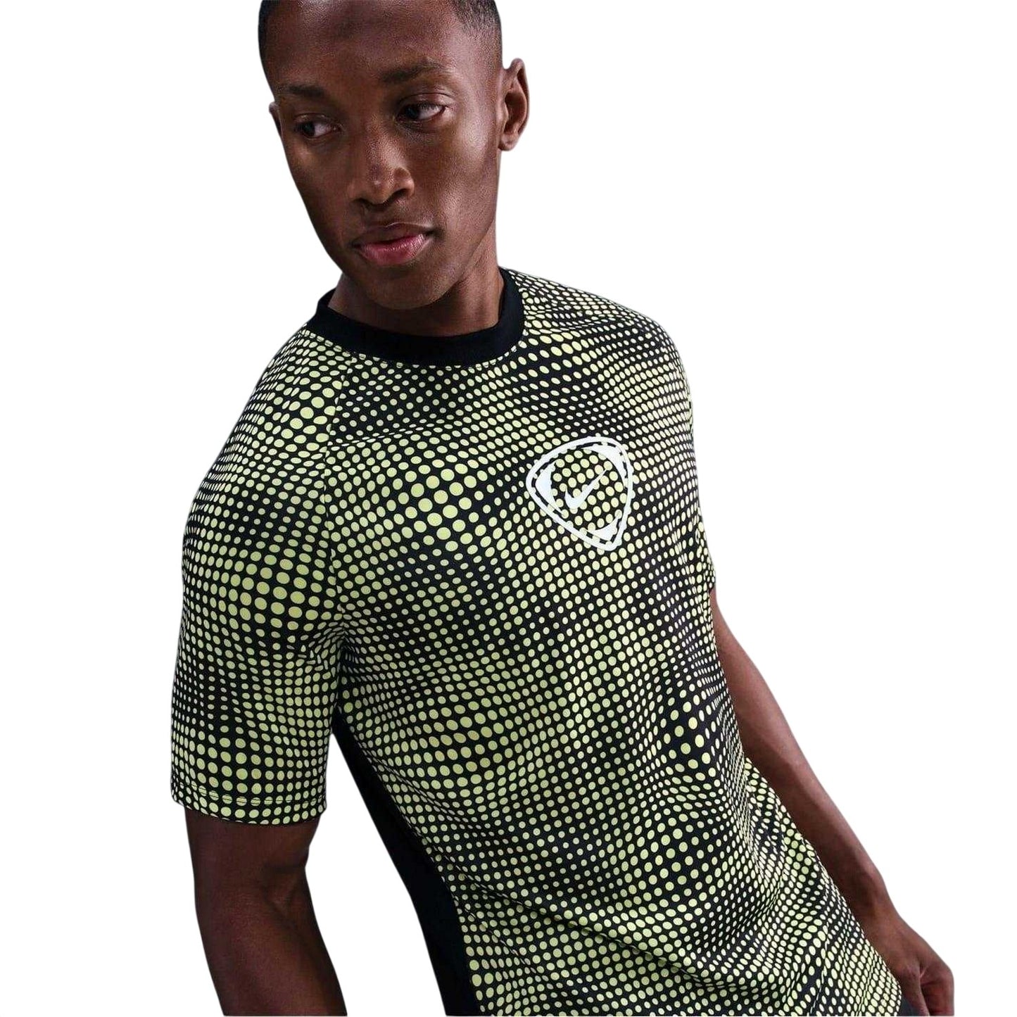 Limelight Yellow - Side - Nike Mens Raglan T-Shirt
