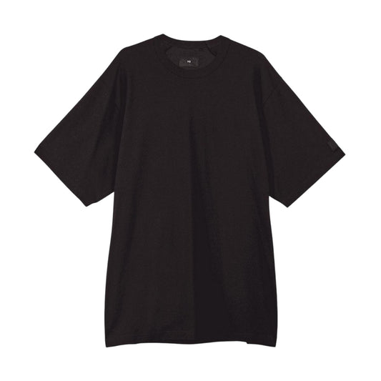 Black - Front - Y-3 Mens Jersey Short-Sleeved T-Shirt