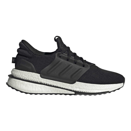 Black-Grey-White - Front - Adidas Mens X_PLRBOOST Suede Trainers