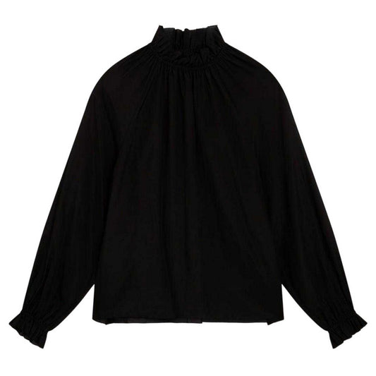 Black - Front - Ted Baker Womens-Ladies Funnel Neck Raglan Blouse