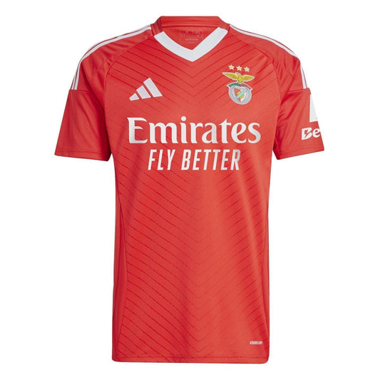 Red - Front - Adidas Mens Graphic Print Football Jersey
