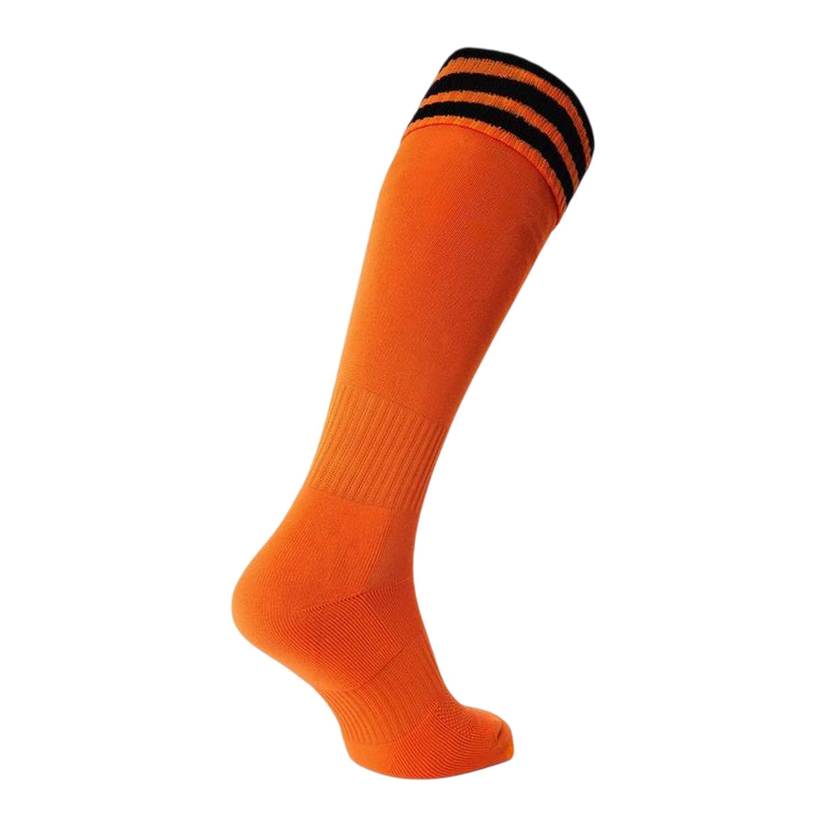Tangerine-Black - Back - Mitre Childrens-Kids Sports Socks (Pack of 3)