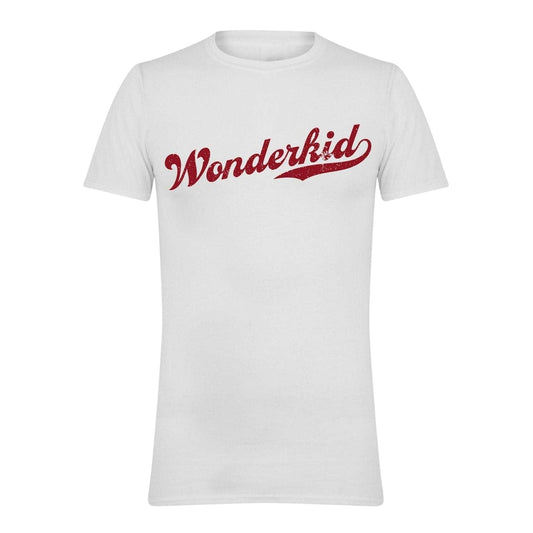 White - Front - AWD Mens Wonderkid Novelty T-Shirt