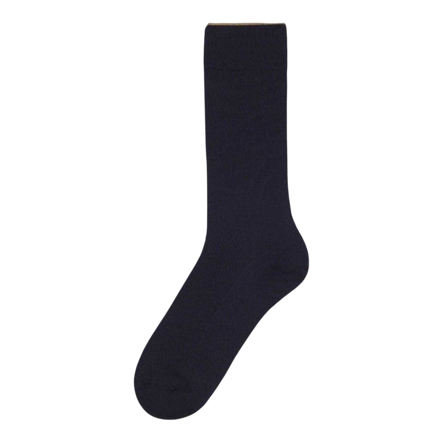 Dark Blue - Back - Boss Mens Plain Ankle Cashmere Socks