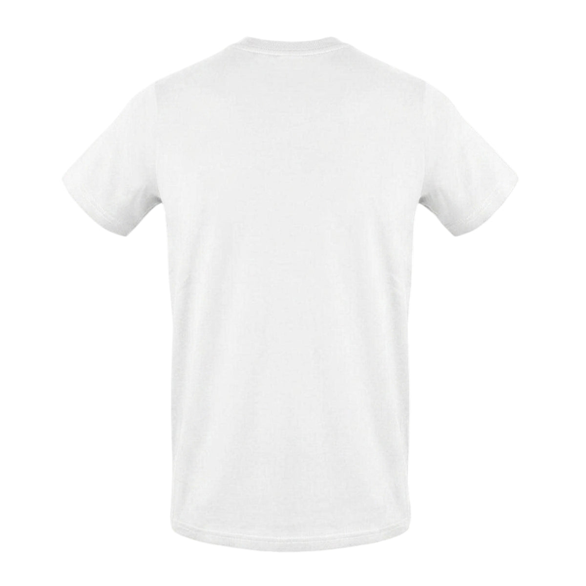 White - Back - AWD Mens On Fire Printed T-Shirt