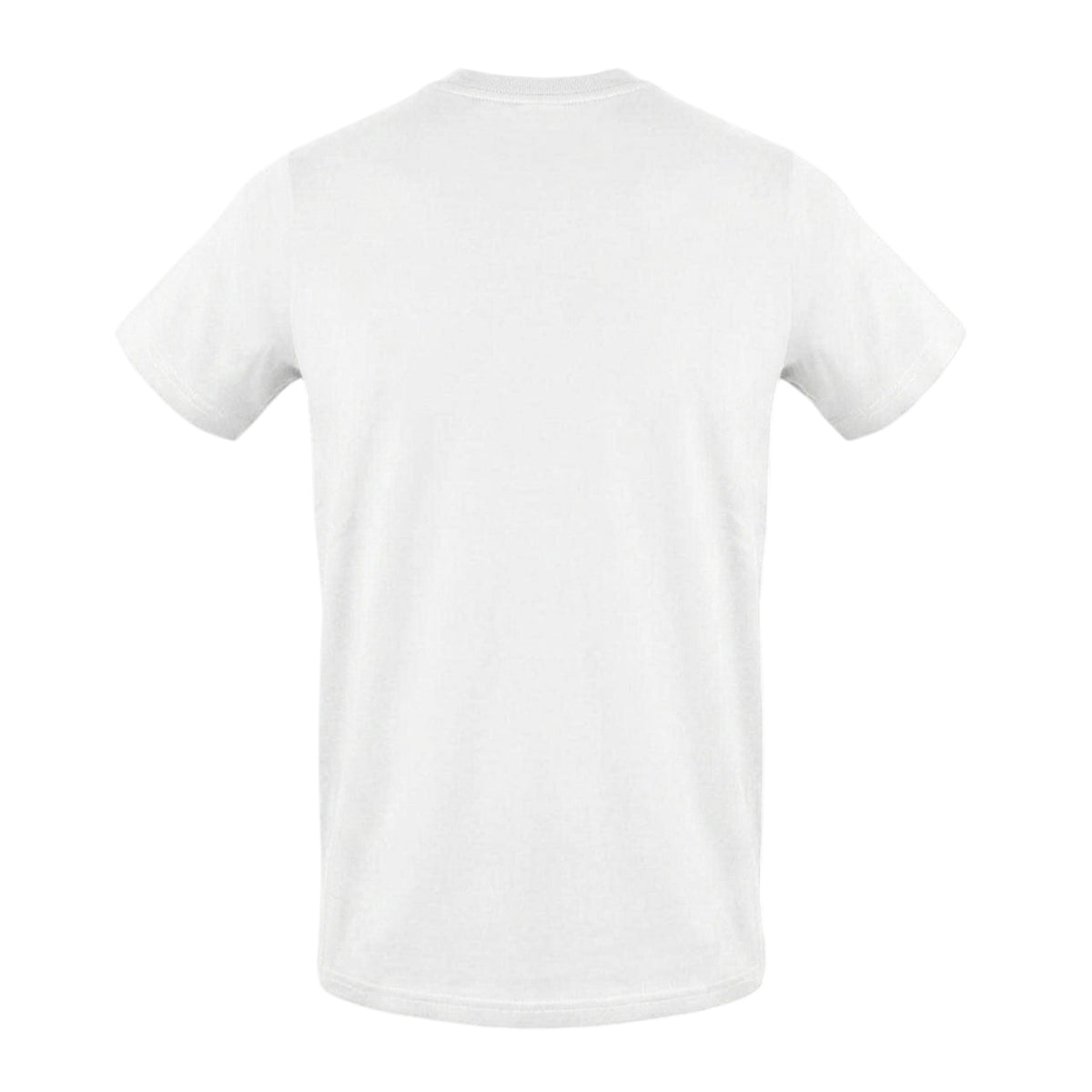 White-Red - Back - AWD Unisex Adult The Boro Back T-Shirt