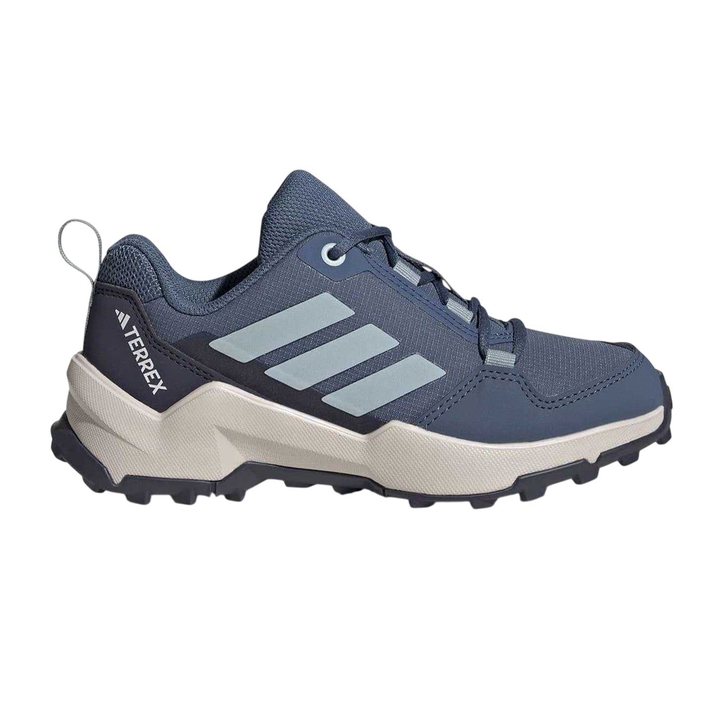 Steel Blue-Grey-Navy - Lifestyle - Adidas Childrens-Kids Terrex AX4R Hiking Shoes