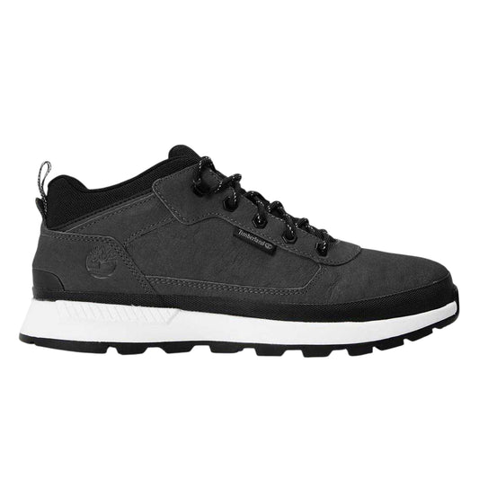 Castle Rock Grey - Front - Timberland Mens Leather Trekking Mid Boots