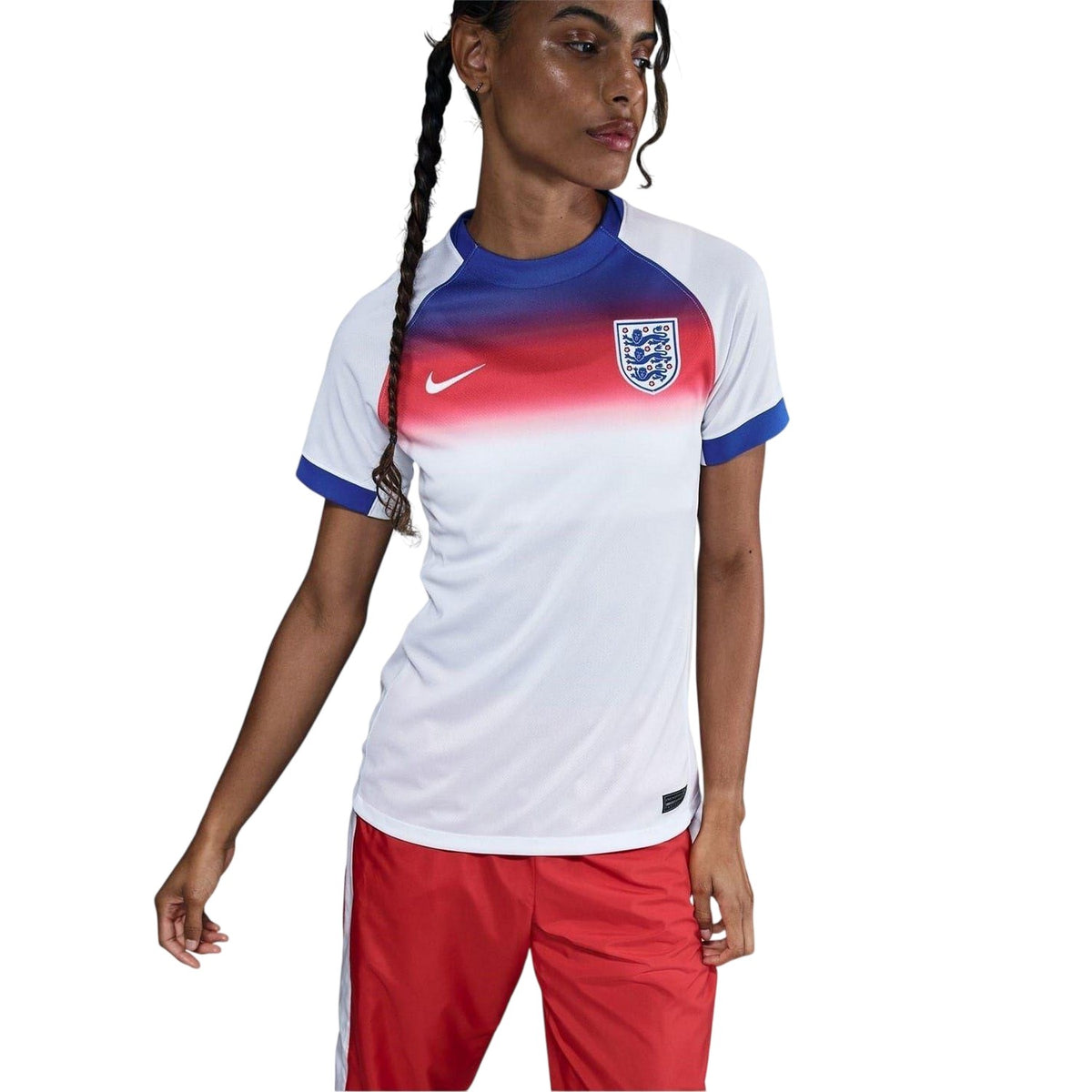 White-Blue - Lifestyle - Nike Womens-Ladies 2025 England FA Home Jersey