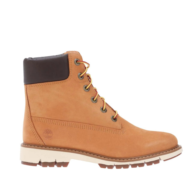 Wheat - Lifestyle - Timberland Womens-Ladies Lucia Way Leather Lace Up Waterproof Ankle Boots