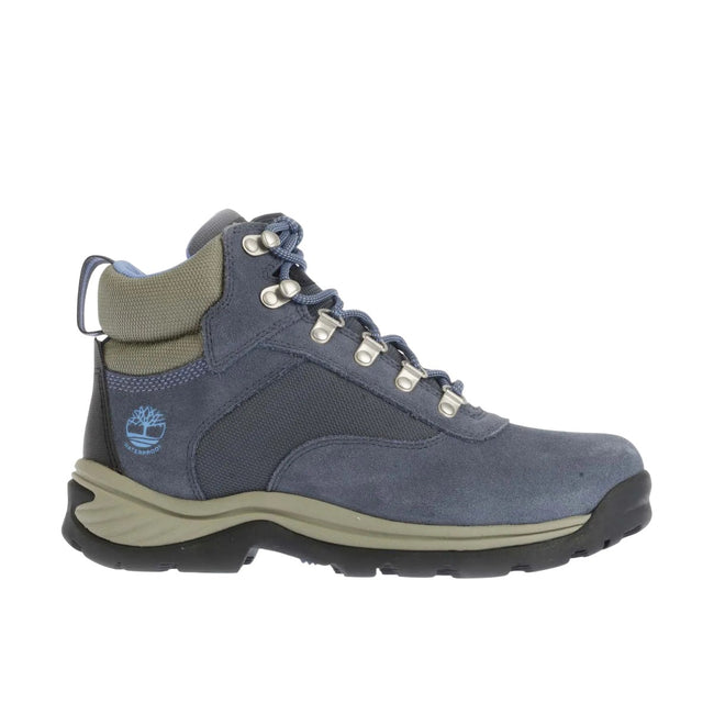 Dark Blue - Lifestyle - Timberland Mens White Ledge Mid Leather Waterproof Hiking Boots