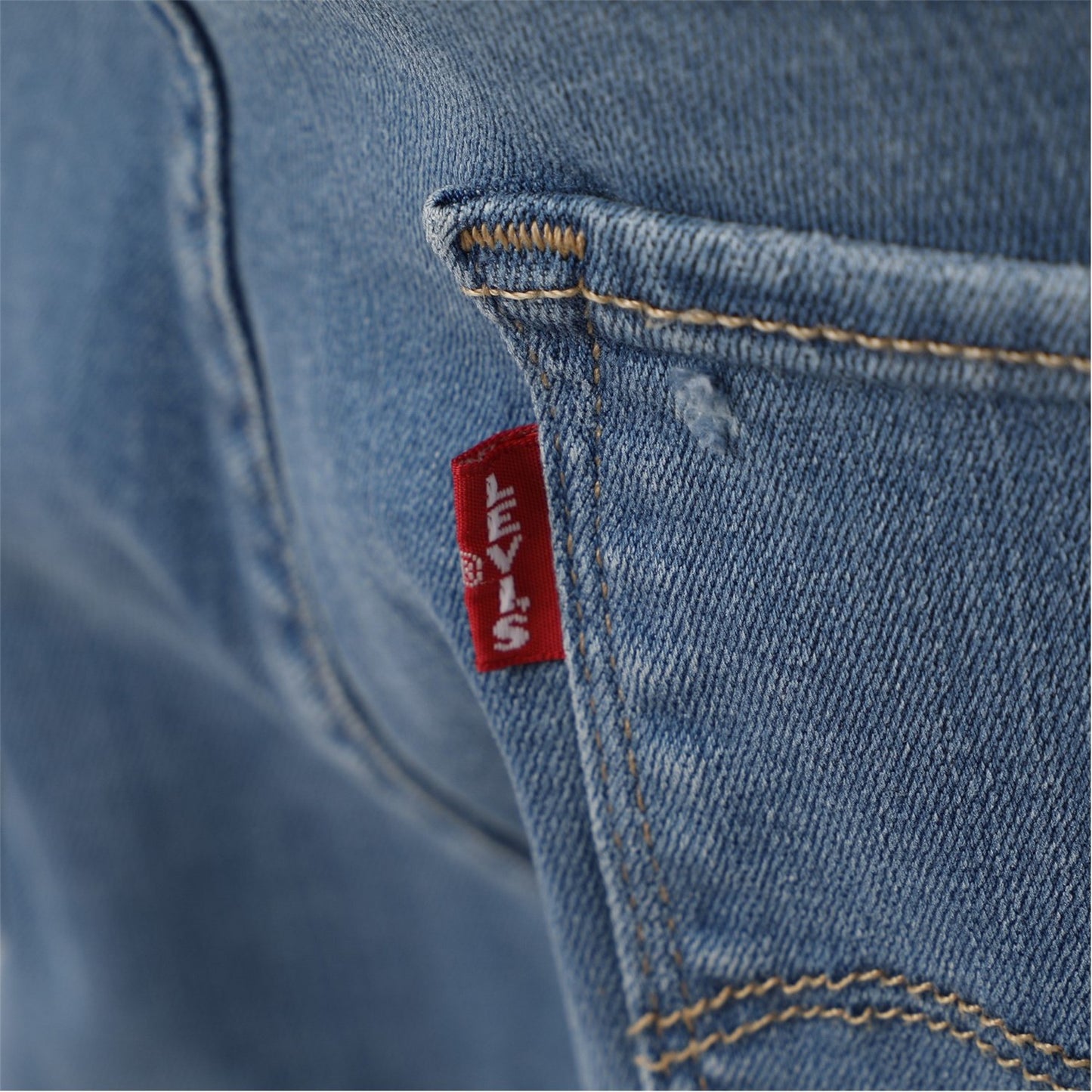 Blue - Side - Levis Mens 721 High Rise Skinny Jeans