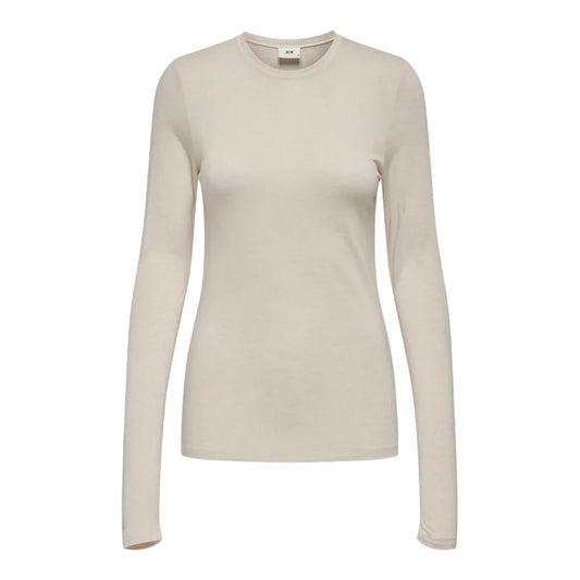 Whitecap Grey - Front - Only Womens-Ladies Plain T-Shirt