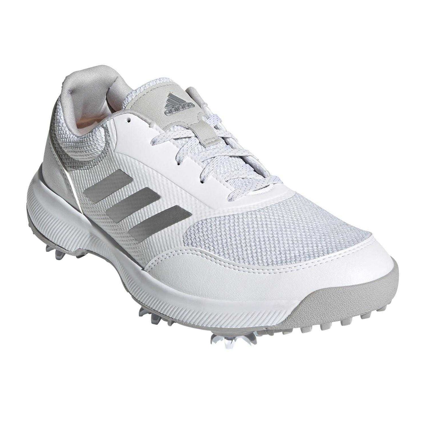 White - Pack Shot - Adidas Womens-Ladies Tech Response 3.0 Golf Shoes