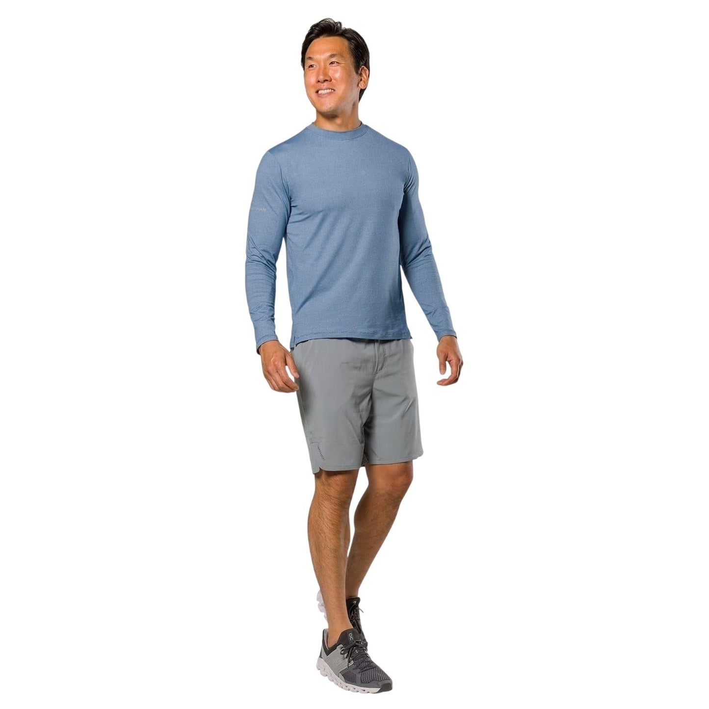 Sailor Blue - Lifestyle - Nathan Mens Dash Regular Long-Sleeved T-Shirt