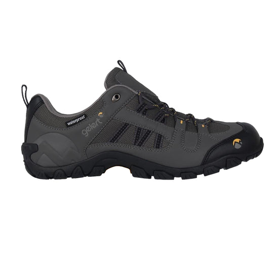 Charcoal - Front - Gelert Mens Rocky Waterproof Walking Shoes