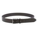 Brown - Front - Lacoste Plain Leather Belt