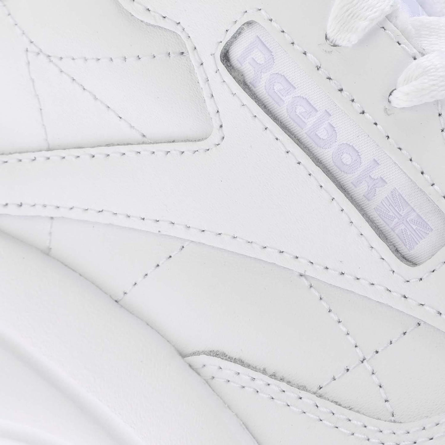 White - Pack Shot - Reebok Womens-Ladies Classic SP Extra Leather Trainers