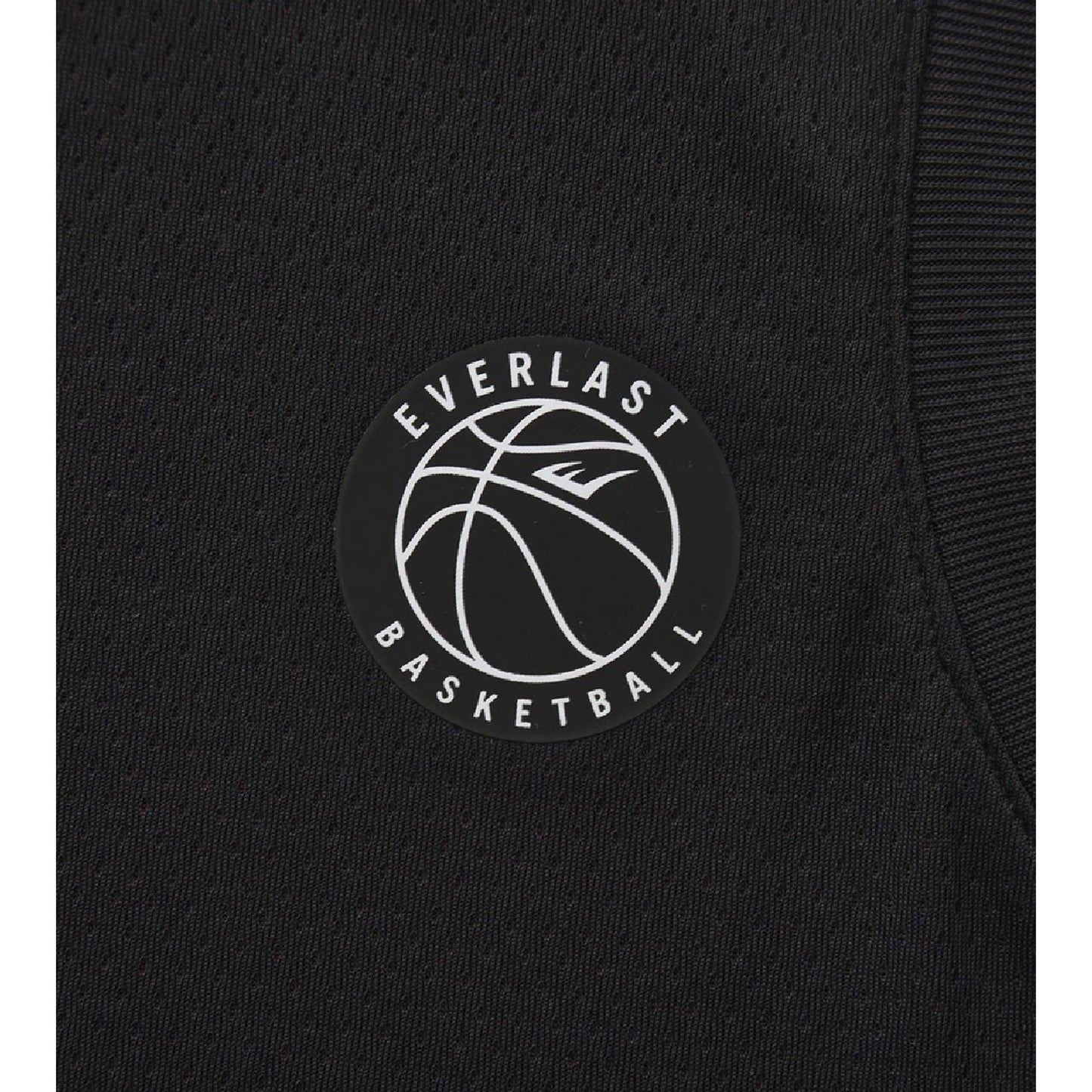 Black-Red - Side - Everlast Childrens-Kids Crew Neck Tank Top