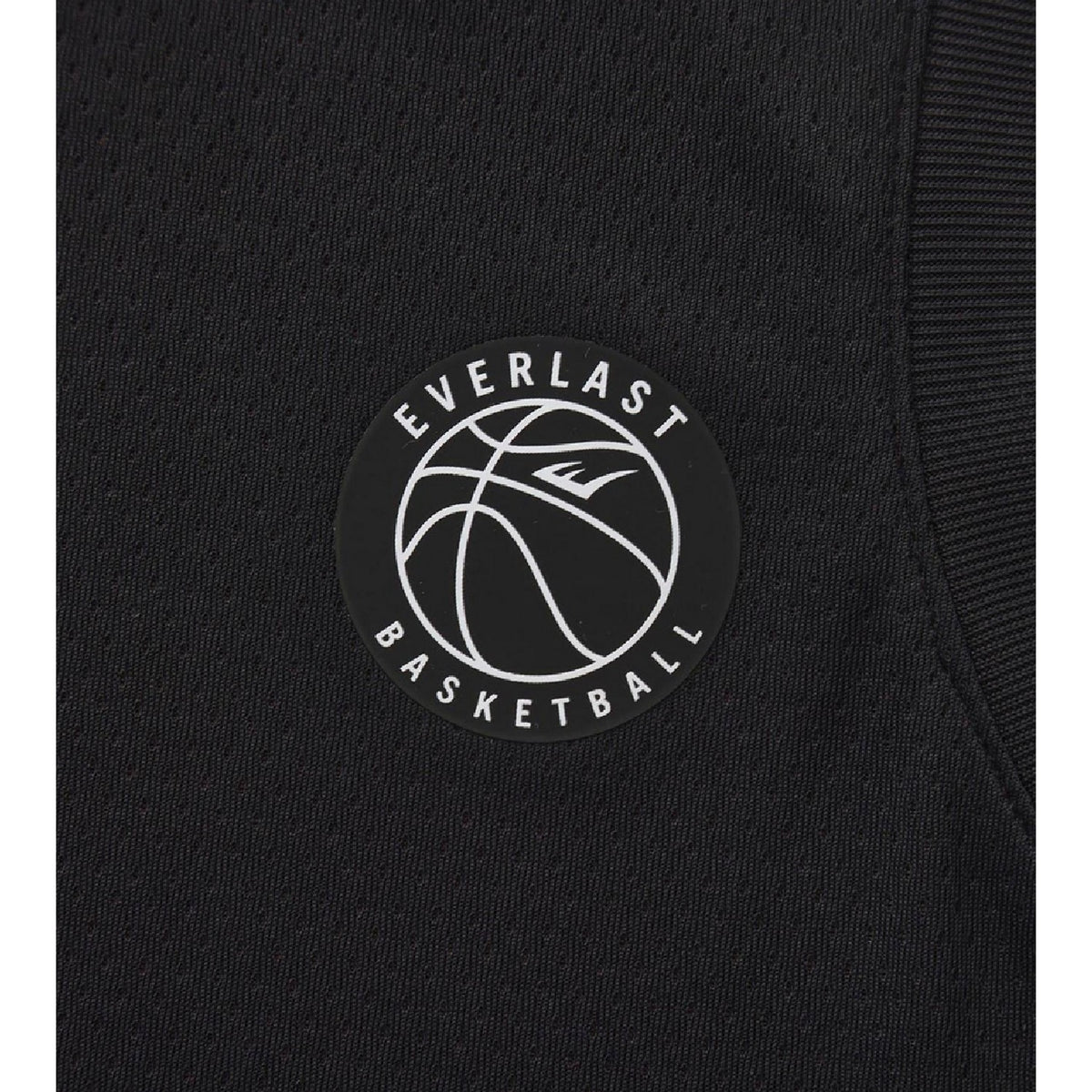 Black-Red - Side - Everlast Childrens-Kids Crew Neck Tank Top